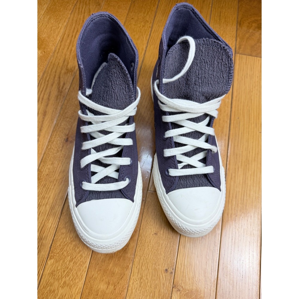 Converse Chuck Taylor All Star Lift High Top Purple Platform Sneakers 7.5 - Picture 4 of 7